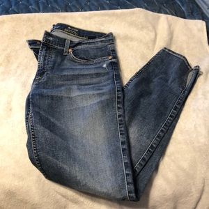 7 for all mankind the ankle skinny jeans